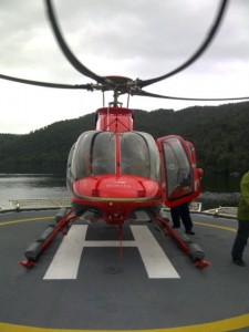 The Bell Jetranger 407.